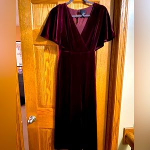 Greylin Luna Velvet Jumpsuit